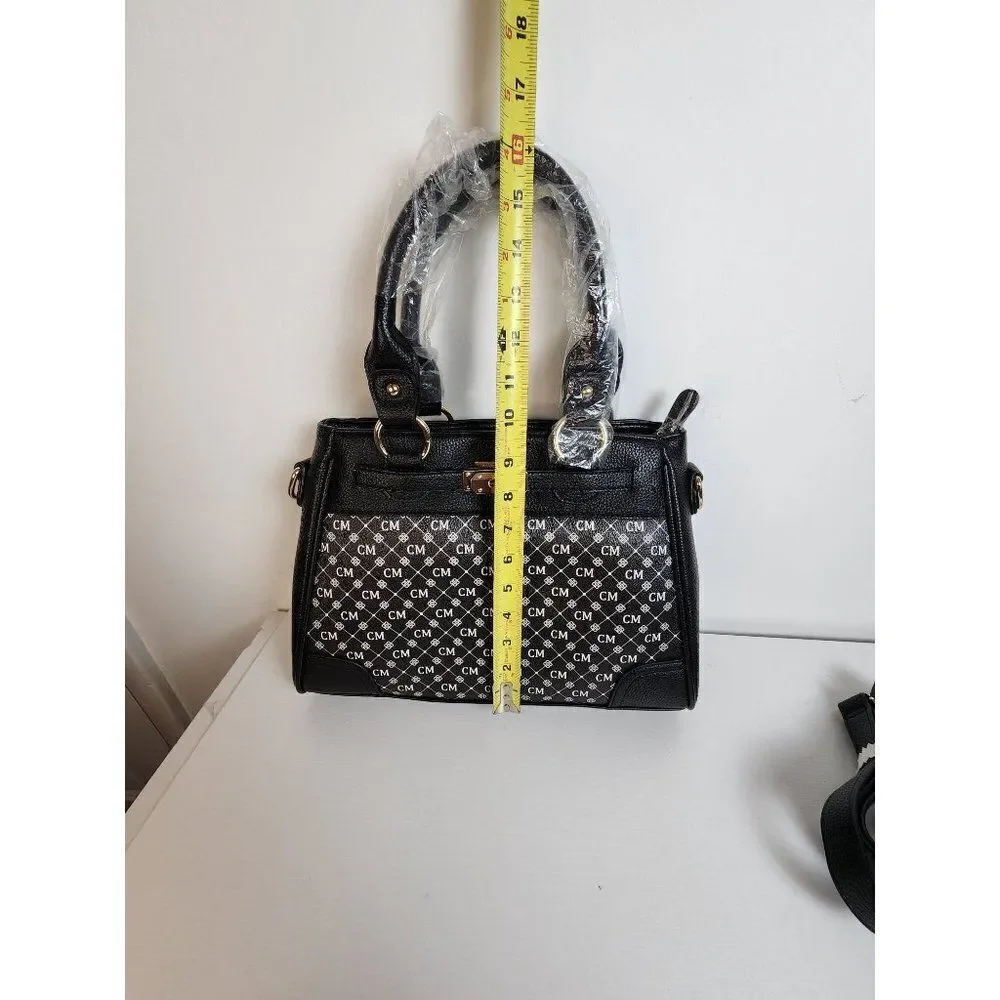 The Danbury Mint Personalized Initial CM Handbag - NEW